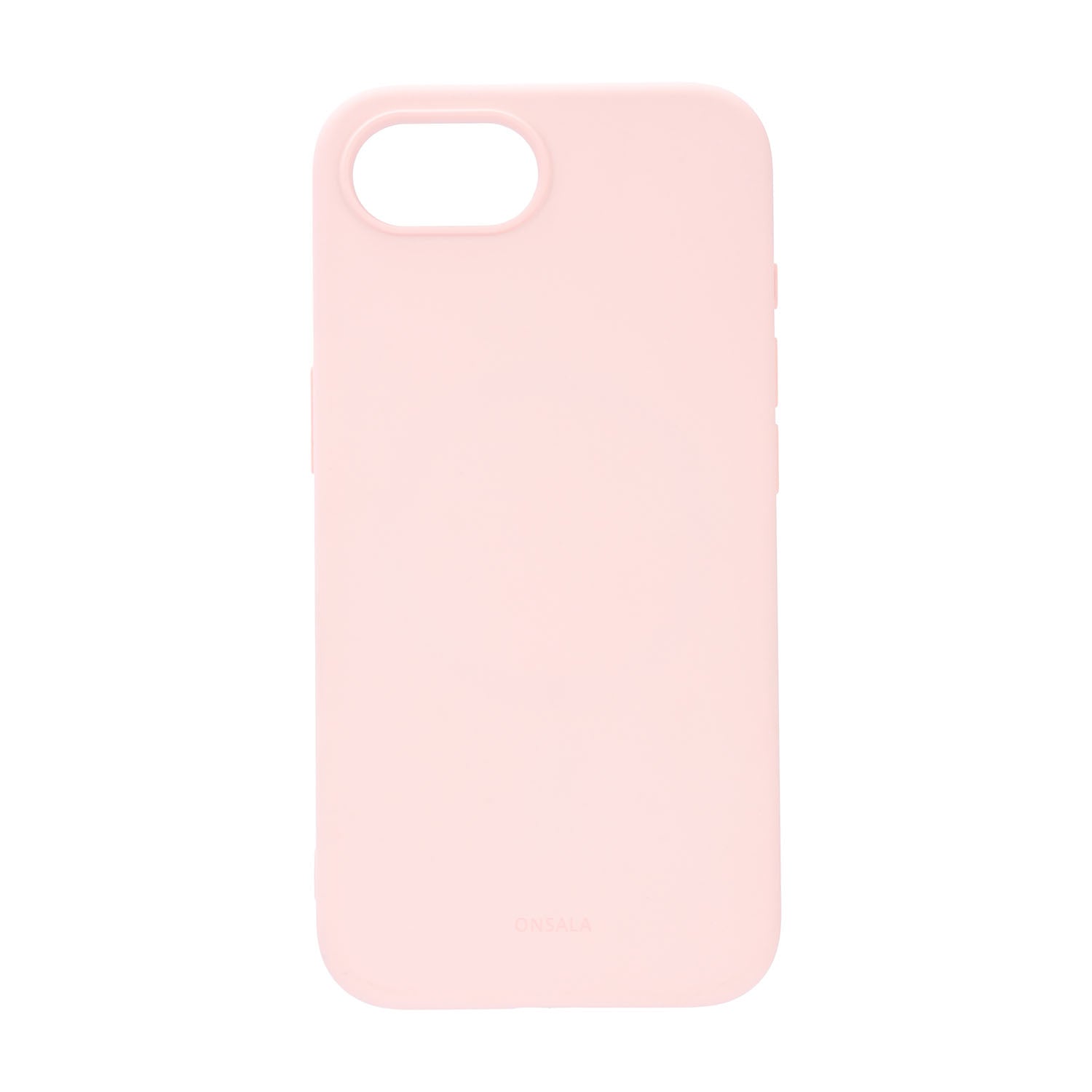onsala-onsala-back-silicone-touch-recycled iPhone 16e/17e Chalk Pink